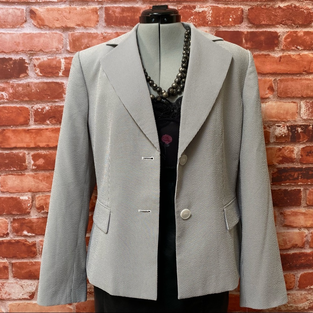 🐠Evan Picone seersucker suit jacket - Picture 6 of 11